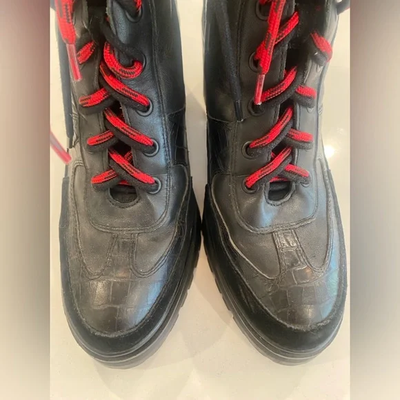 Gianni Bini moto/ combat boots size 9 - Picture 5 of 13